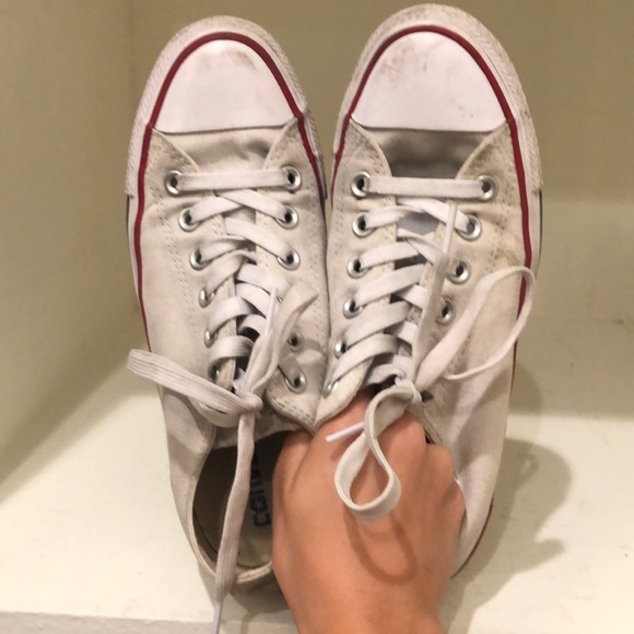 WHITE CONVERSES - Picture 2 of 2